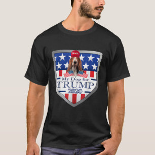 Meu Cachorro De Bassett Para A Camisa De Trump