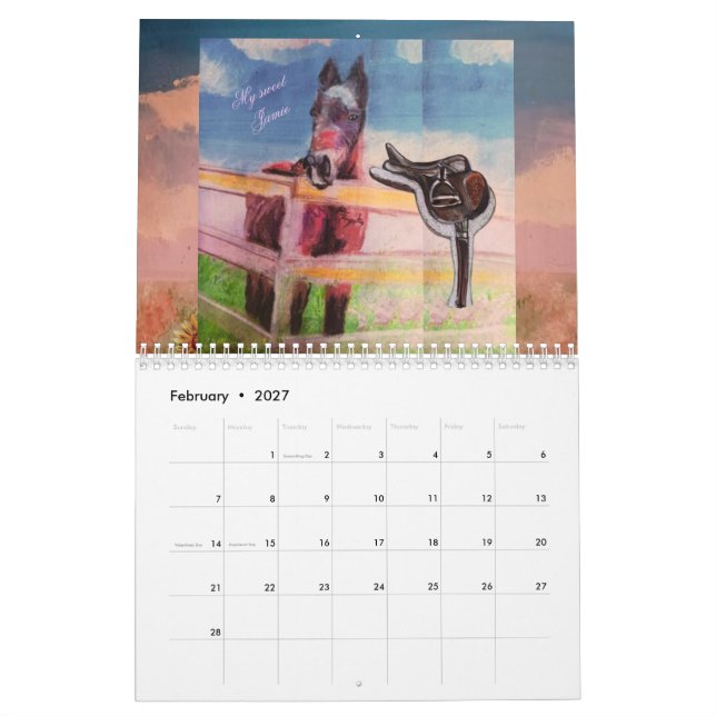 Meu calendário favorito (Fev 2027)