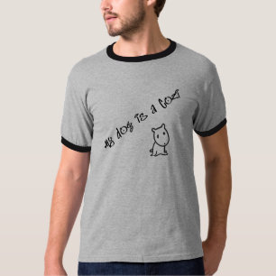Meu cão é um t-shirt de Cozi