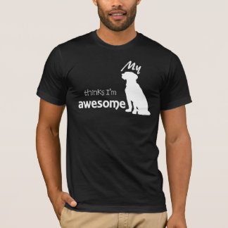 MEU CÃO PENSA que eu sou t-shirt curto