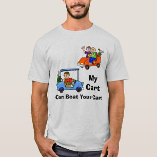 Meu Carrinho Pode Bater Na Sua Camisa De Golfe De