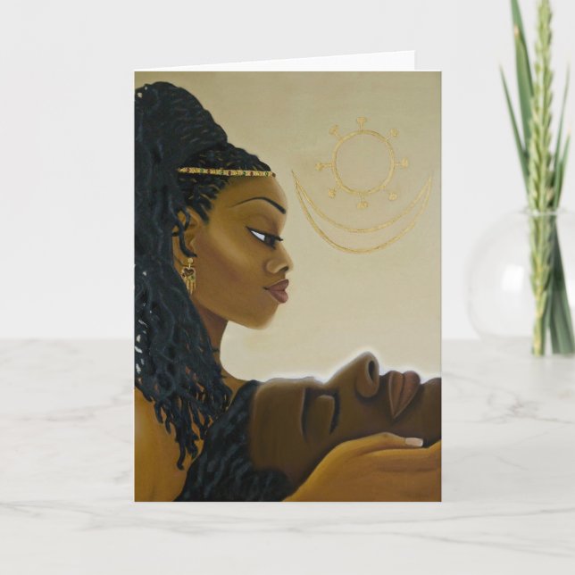 Meu cartão de saudação do Rei em branco por Cezann (Frente)