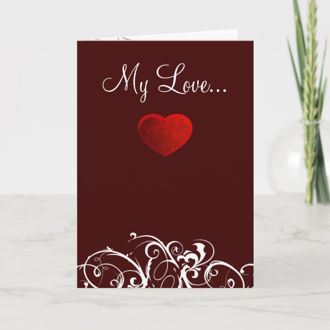 Meu cartão do amor (Frente)