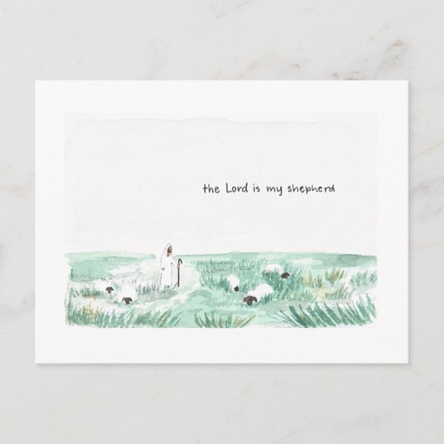 meu cartão postal do Pastor (Frente)