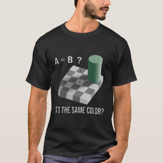 Meu Cérebro Enganou Camisa Illusão Óptica É O S