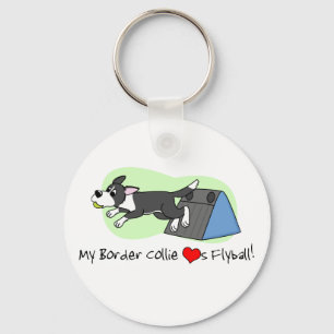 Meu chaveiro de Flyball dos amores de border