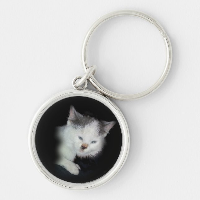Meu Chaveiro do gatinho do lil personaliza (Frente)