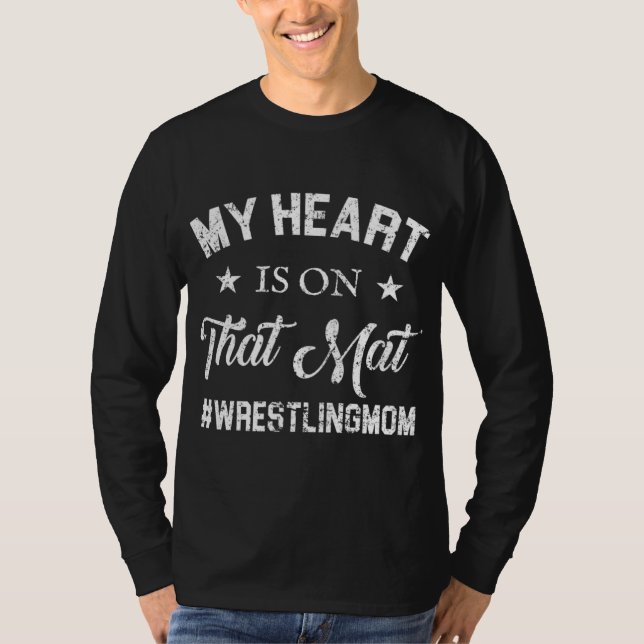 Meu Coração Está Na Luta Mãe Pullover (Frente)