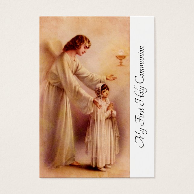 Meu Coração Percebe Seus Cartões De Oração (Frente)