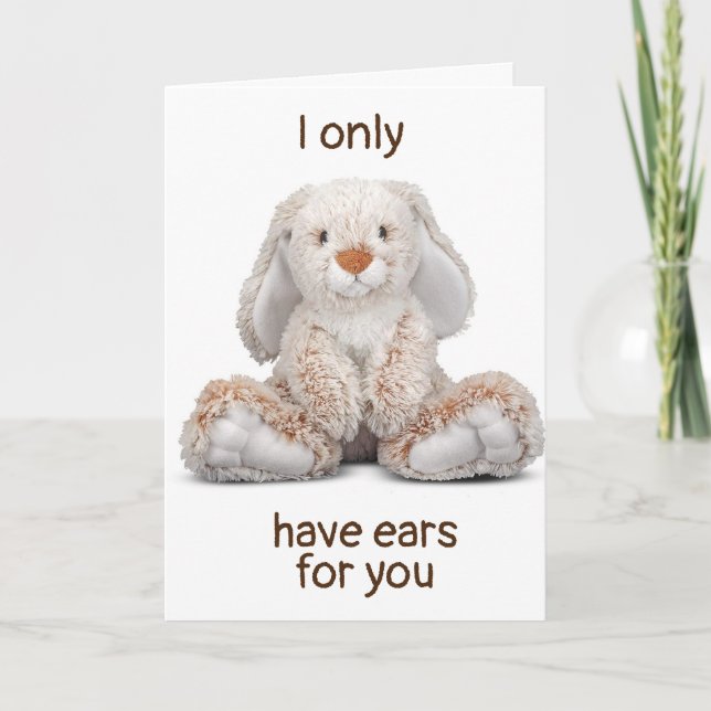 **MEU CORAÇÃO PERTENCE A VOCÊ** CARTÃO DE PÁSCOA (Frente)