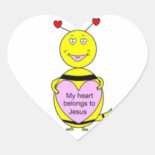 Meu coração pertence às etiquetas de Jesus