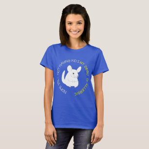 Meu degu é t-shirts alérgicas