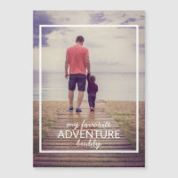 Meu Dia de os pais de Foto Amigo de Aventura Favor