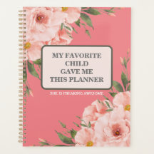 MEU FILHO FAVORITO ME DEU ESTA AGENDA