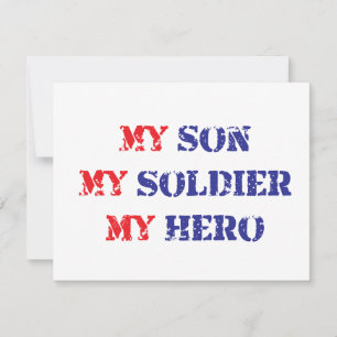 Meu filho, meu soldado, meu herói