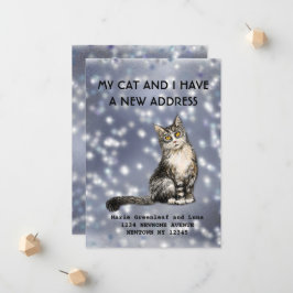 Meu gato e eu mudamos o anúncio