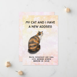 Meu gato e eu nos mudamos Anúncio