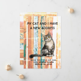 Meu gato e eu nos mudamos Anúncio