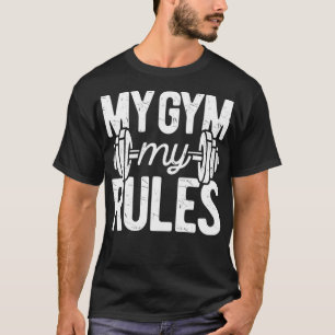 Meu ginásio Minhas Regras De Camisa Professora De