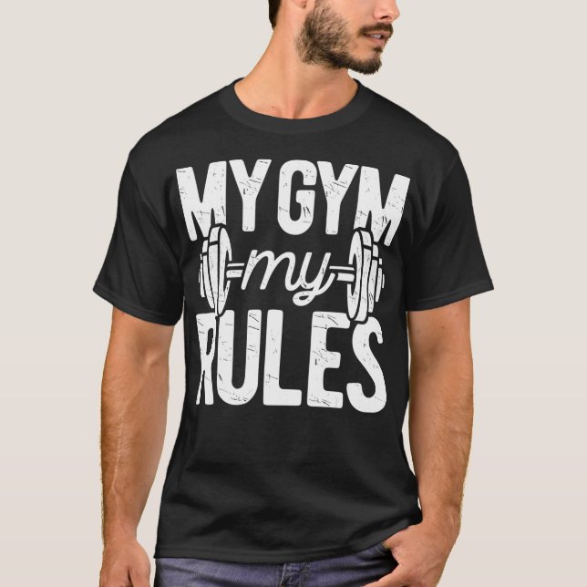 Meu ginásio Minhas Regras De Camisa Professora De  (Frente)