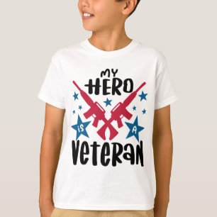 Meu Herói é uma camiseta Veterana