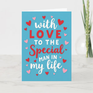 Meu Homem Especial Com Cartão de Amor
