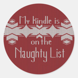 Meu Kindle Está na Lista Travessa Adesivo