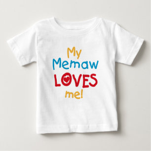 Meu Memaw ama-me t-shirt e presentes
