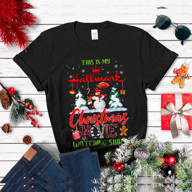 Meu Natal, Presente de Natal T-Shirt (Criador carregado)