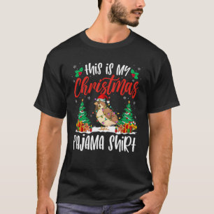 Meu Natal Wren Pajama Camisa Wren Lover Swe