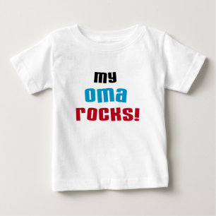 Meu Oma balança t-shirt e presentes