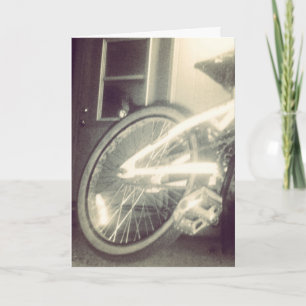 "Meu Outro Carro é uma Bicicleta" Cartão de Aniver