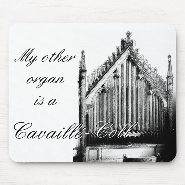 Meu outro órgão Mousepad (Frente)