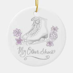 Meu outro ornamento do patinagem artística dos
