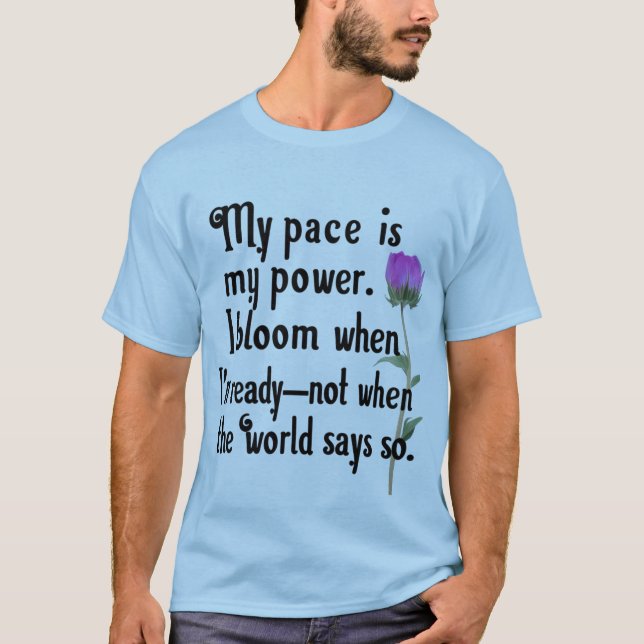 Meu Pace É Minha Camisa De Energia (Frente)
