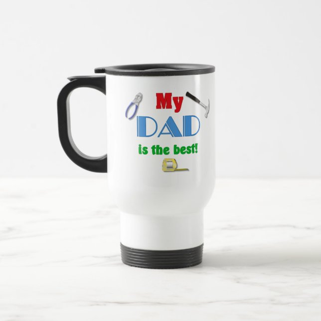 Meu pai é a melhor caneca de viagem (Esquerda)