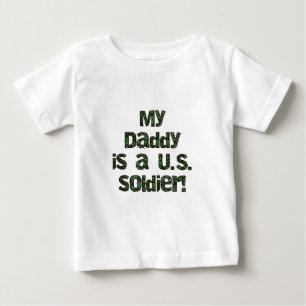 Meu pai é camiseta e presentes de um soldado dos