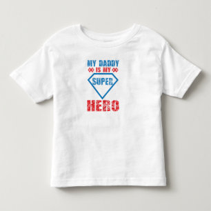 Meu Pai É Minha Camiseta Super Herói Toddler