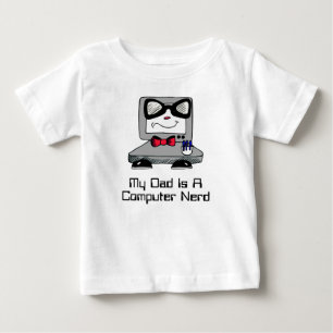 Meu pai é uma camisa do geek do nerd do computado