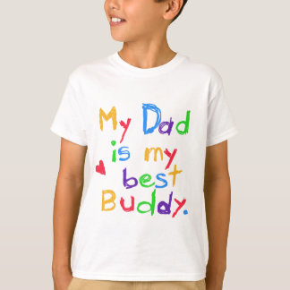 Meu pai meus melhores t-shirt e presentes do amigo