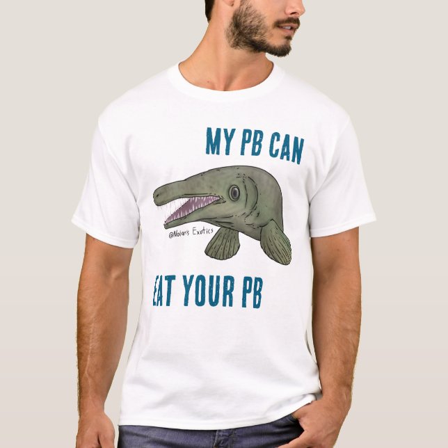 “MEU PB PODE COMER SEU PB” Camisa de lúcio-gar (Frente)