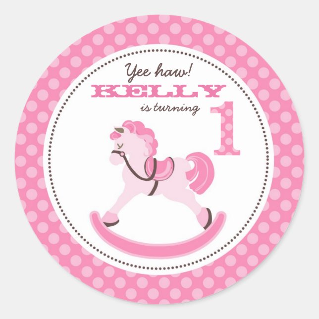 Meu pequeno adesivo de pônei 1 (Frente)