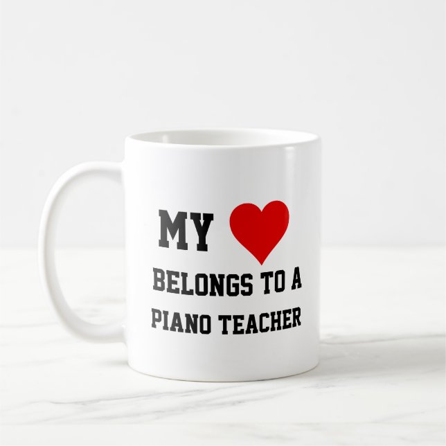 Meu Pertence a uma Caneca de Café de Professor de  (Esquerda)