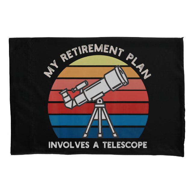 Meu Plano de Aposentadoria Envolve Um Telescópio (Frente)