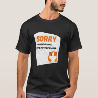 Meu Porco-guineense Comeu Minha Camiseta Clássica