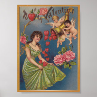 Meu poster vintage Namorados