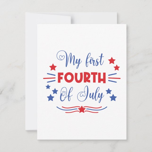 Meu primeiro 4 de julho (Frente)