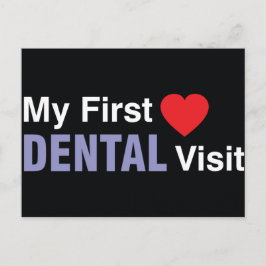 Meu primeiro cartão postal de visita dentária
