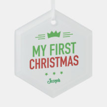 Meu Primeiro Enfeite de Natal