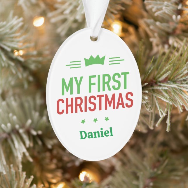 Meu Primeiro Enfeite de Natal (Árvore)